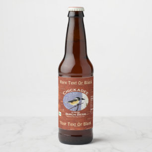 Chickadee Birch Beer Bier Etiket