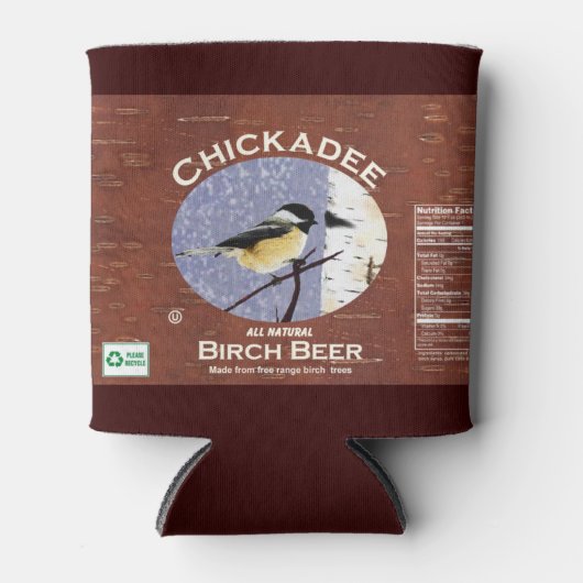 Chickadee Birch Beer Blikjeskoeler (Voorkant)
