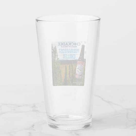 Chickadee Birch Beer Glas (Achterkant)