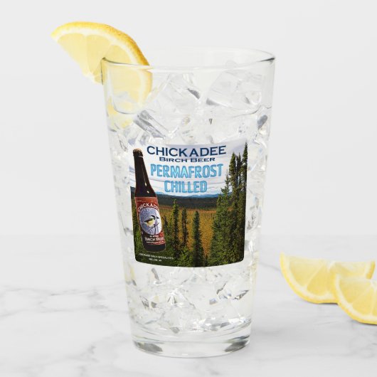 Chickadee Birch Beer Glas (Voorkant ijs)