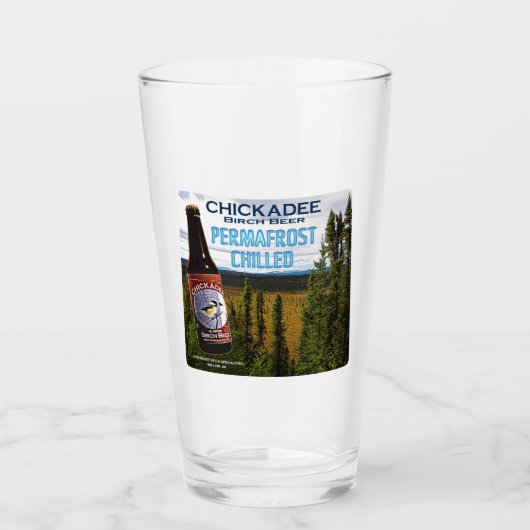Chickadee Birch Beer Glas (Voorkant)