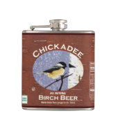 Chickadee Birch Beer Heupfles (Voorkant)