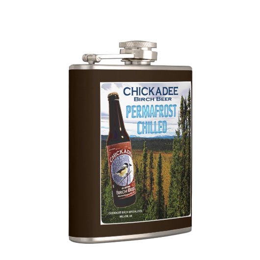 Chickadee Birch Beer Heupfles (Rechts)