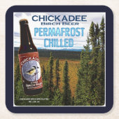 Chickadee Birch Beer Kartonnen Onderzetters (Voorkant)