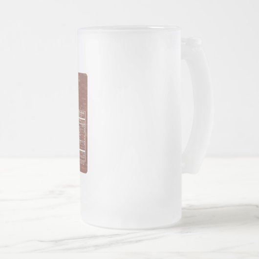 Chickadee Birch Beer Matglas Bierpul (Voorkant rechts)