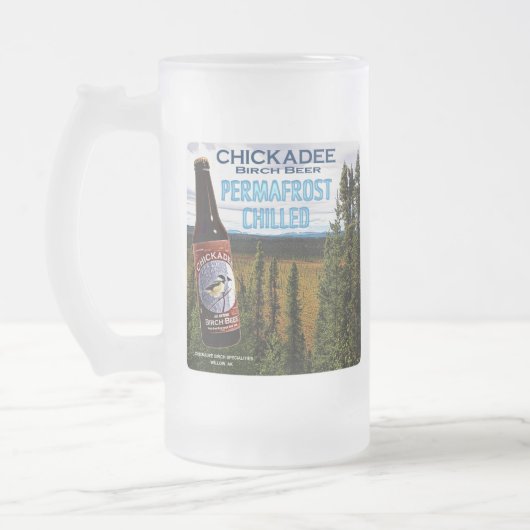 Chickadee Birch Beer Matglas Bierpul (Links)