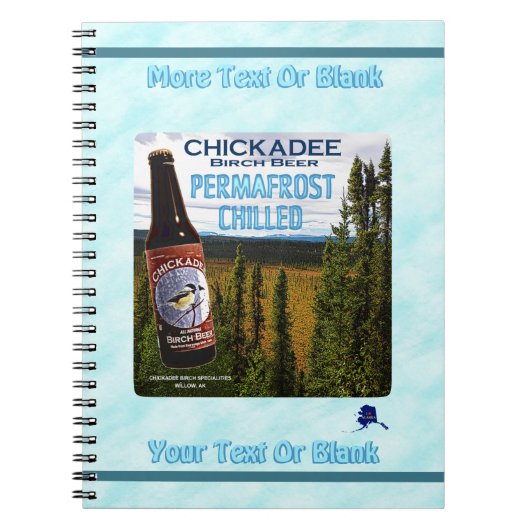 Chickadee Birch Beer Notitieboek (Voorkant)