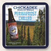 Chickadee Birch Beer Onderzetter (Voorkant)