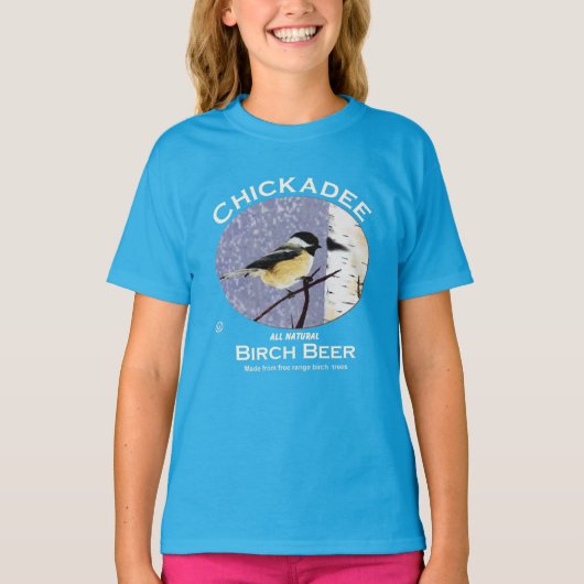Chickadee Birch Beer T-shirt (Voorkant)