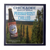 Chickadee Birch Beer Tegeltje (Voorkant)