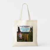 Chickadee Birch Beer Tote Bag (Achterkant)