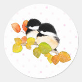 Chickadee Bird Stickers (Voorkant)