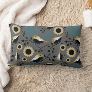 Chickadee Birds Pattern Kussen