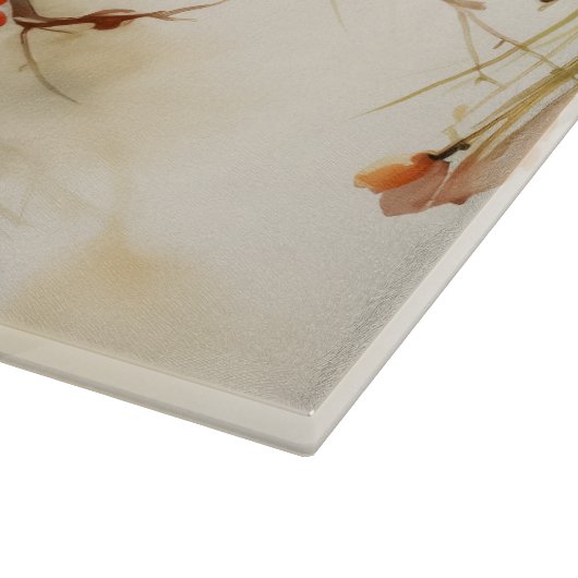 Chickadee Birds Snijplank (Hoek)