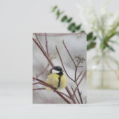 Chickadee Briefkaart (Staand voorkant)