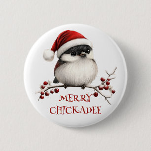 Chickadee-Button Ronde Button 5,7 Cm
