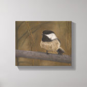 Chickadee Canvas Afdruk (Voorkant)