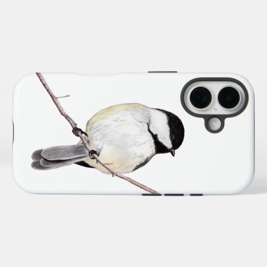Chickadee Case-Mate iPhone Case (Achterkant (horizontaal))