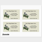 Chickadee Custom Business Sticker (Vel)