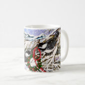 Chickadee Decoratie Koffiemok (Voorkant rechts)