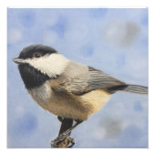 Chickadee dee dee foto afdruk (Voorkant)