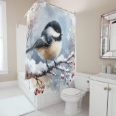 Chickadee Douchegordijn (In situ)