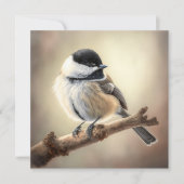 Chickadee Flat Card (Voorkant)