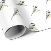 Chickadee Gift Wrap Cadeaupapier (Rol Hoek)