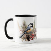 Chickadee in Winter Mok (Links)