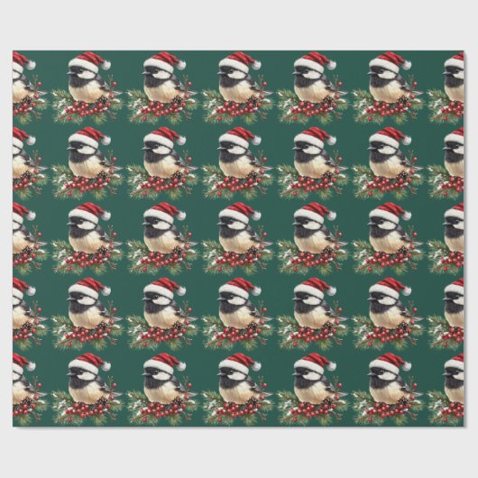Chickadee-inpakpapier Cadeaupapier (Vlak)