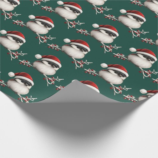 Chickadee-inpakpapier Cadeaupapier (Hoek)