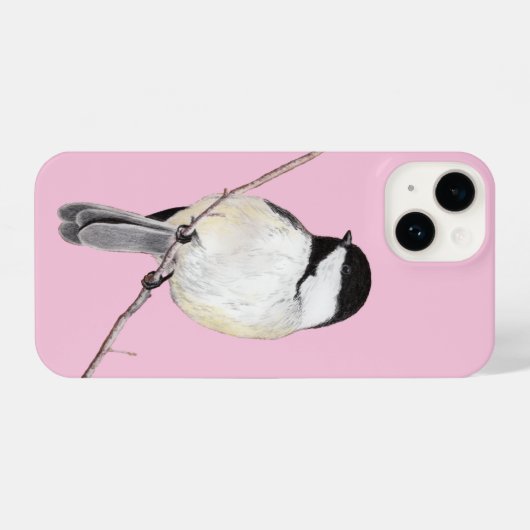 Chickadee iPhone Hoesje (Achterkant horizontaal)