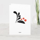 Chickadee Kaart (Achterkant)