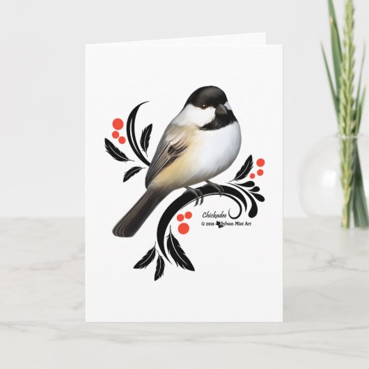 Chickadee Kaart (Voorkant)