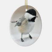 Chickadee Keramisch Ornament (Rechts)