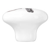 Chickadee Keramische Knop (Zijkant)