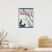 Chickadee Kitten Poster (Keuken)