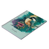 Chickadee Kronieken - Blauwgroen Notitieboek (Linkerzijde)