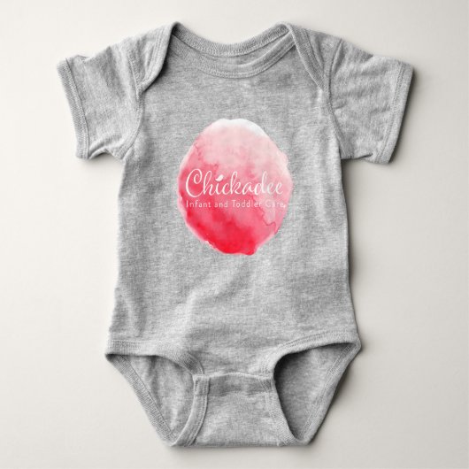 Chickadee Logo Baby Bodysuit (Voorkant)