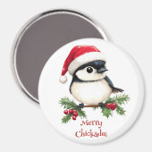Chickadee Magnet (Voorkant / Achterkant)