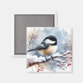 Chickadee Magnet (Voorkant / Achterkant)