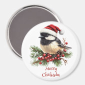 Chickadee Magnet (Voorkant / Achterkant)