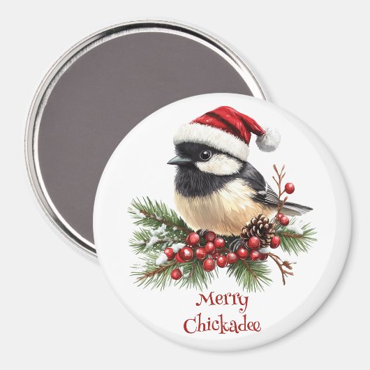 Chickadee Magnet (Voorkant / Achterkant)
