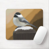 Chickadee Mousepad Muismat (Met muis)