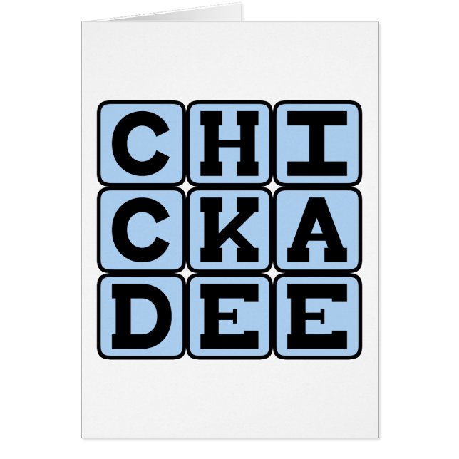 Chickadee, Noord-Amerikaanse vogelpest (Voorkant)