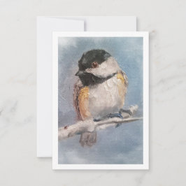 Chickadee Notitiekaartje