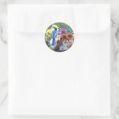 CHICKADEE OP MOEDERS RONDE STICKER (Tas)