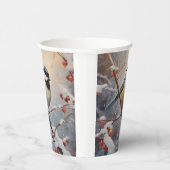 Chickadee Papieren Bekers (Rechts)