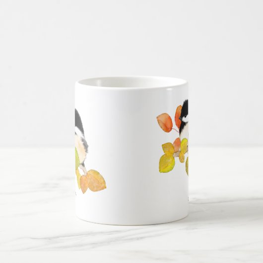 Chickadee Personalized Mug Koffiemok (Center)