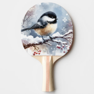 Chickadee Ping Pong Paddle Tafeltennisbatje